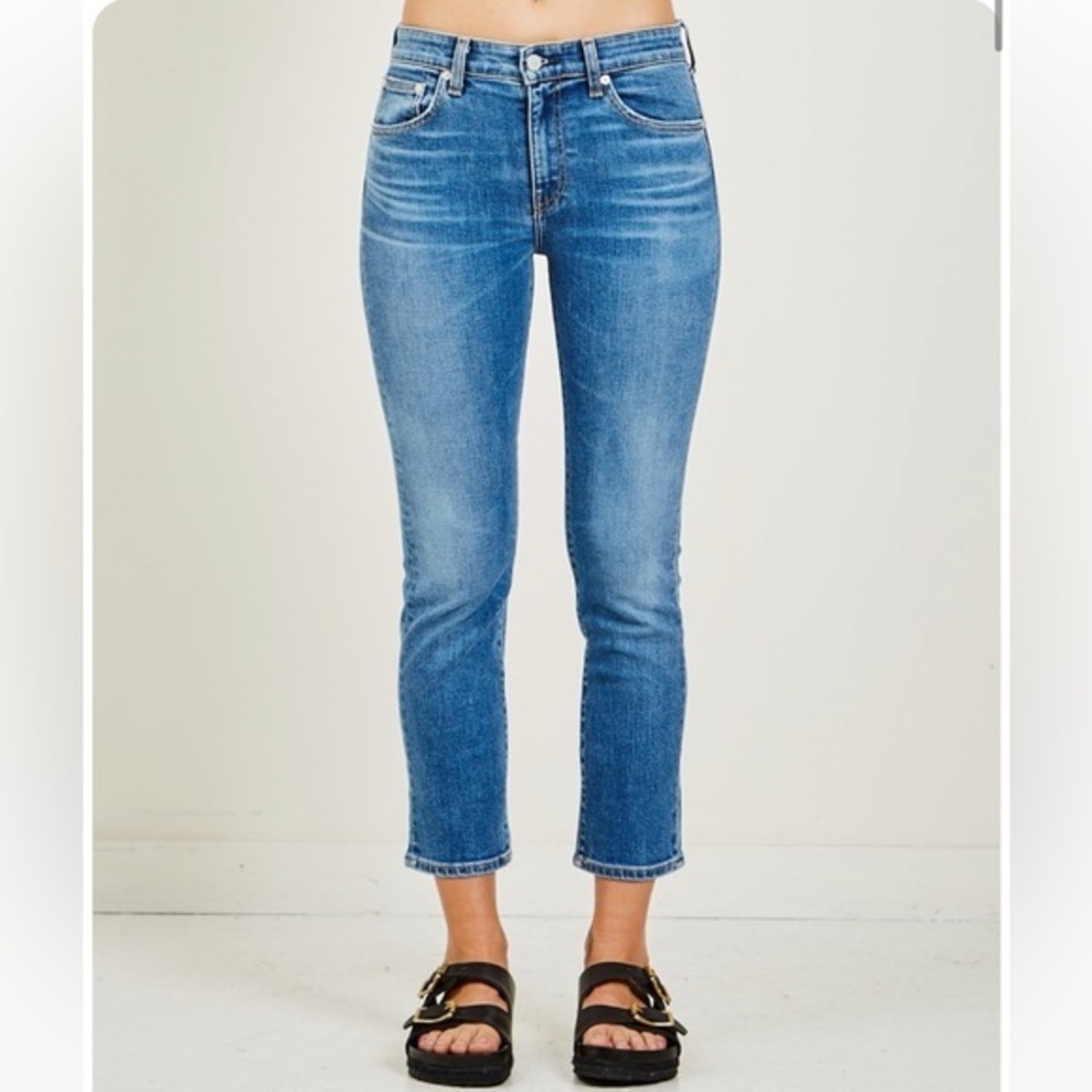🥑CQY The Friend Jean in Moment Blue | Made in USA Mom Fit Denim | 25